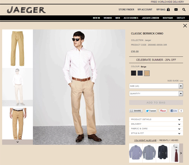 jaeger product page